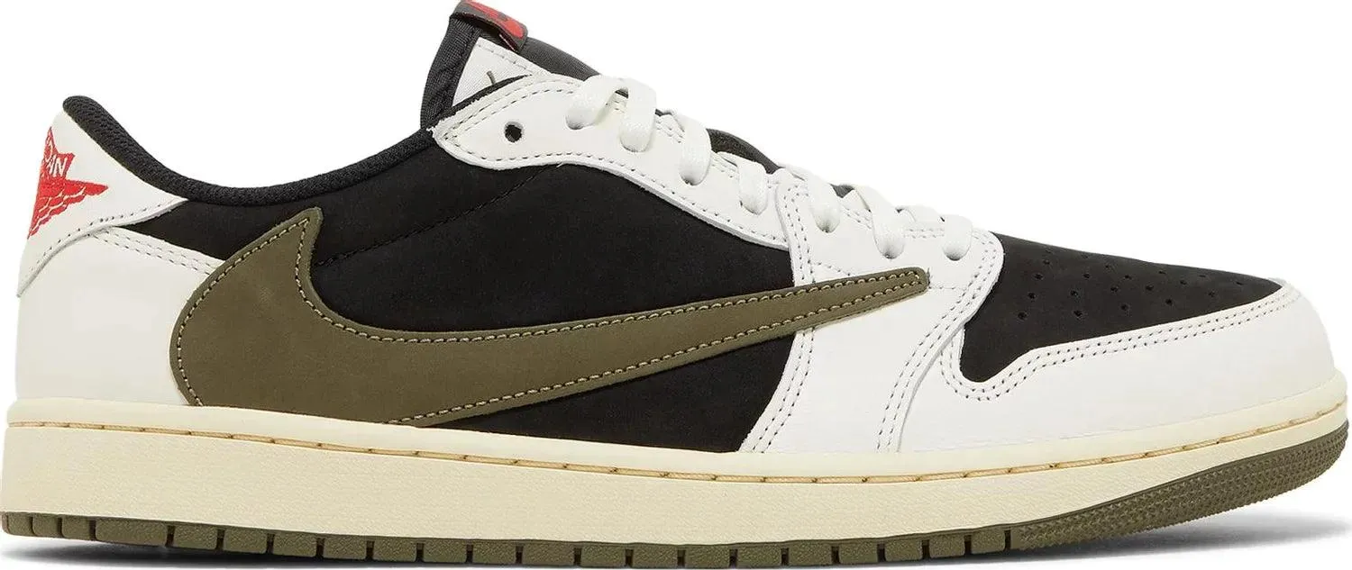 Travis Scott x  Air Jordan 1 Retro Low OG "Olive"