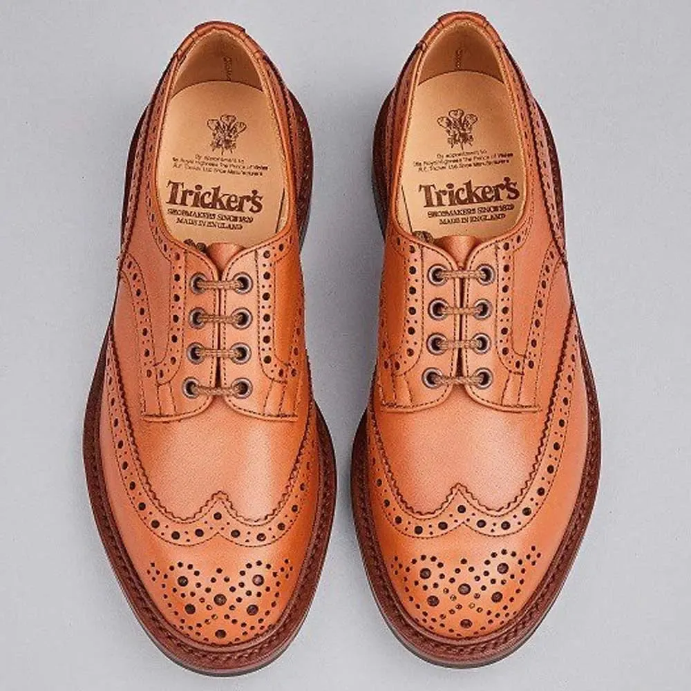 TRICKER'S Bourton Shoes - Mens Dainite or Leather Sole - C Shade