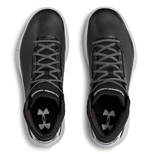 Under Armour Men's Lockdown 2 Basketball Shoe Black (003)/Overcast Gray 7
