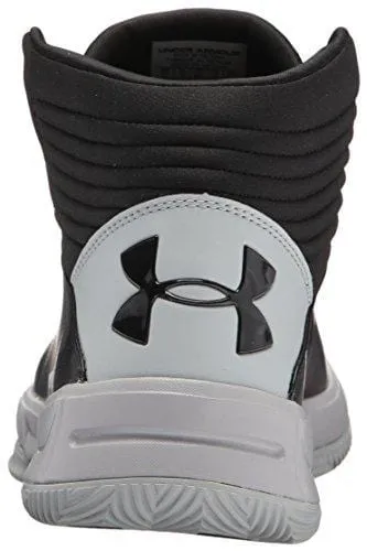 Under Armour Men's Lockdown 2 Basketball Shoe Black (003)/Overcast Gray 7
