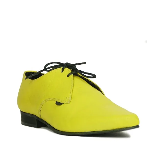 Underground Paul WINKLEPICKER Yellow Shoes