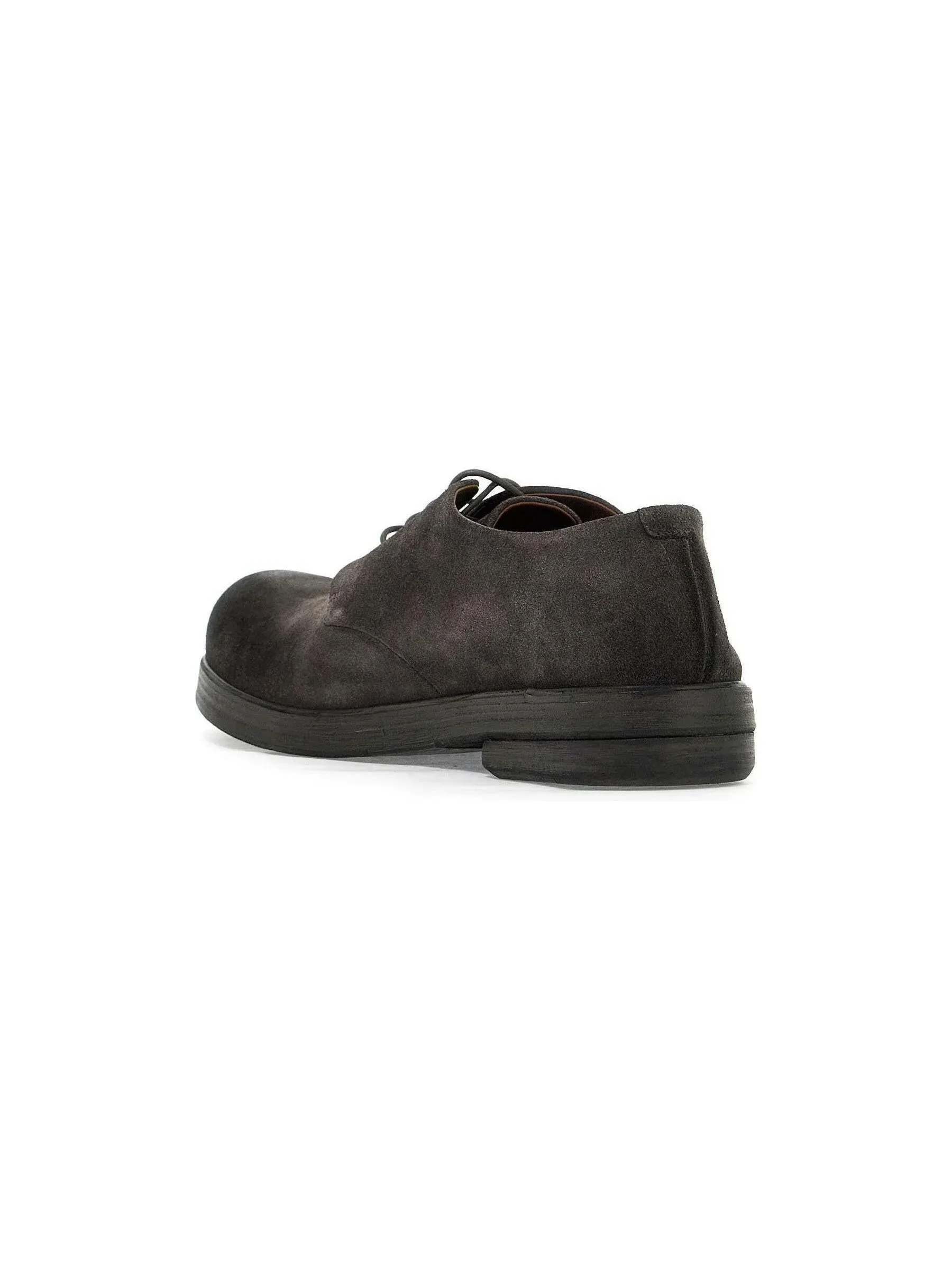 Wedge Lace-Up Suede Shoes
