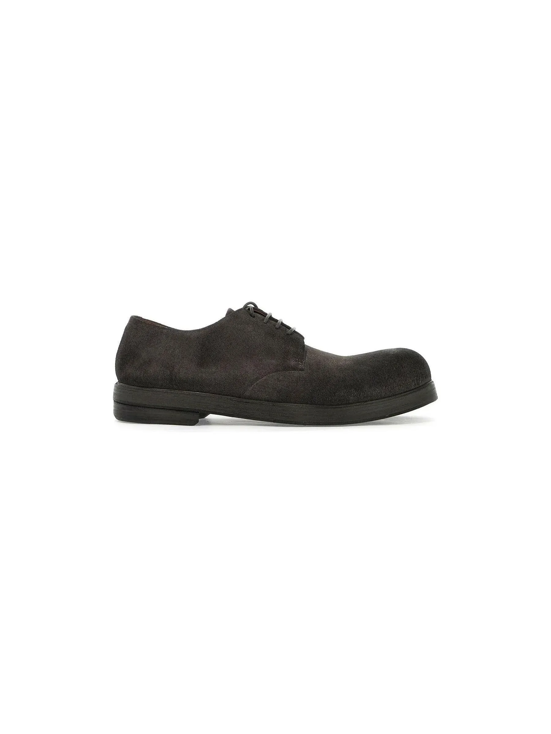 Wedge Lace-Up Suede Shoes