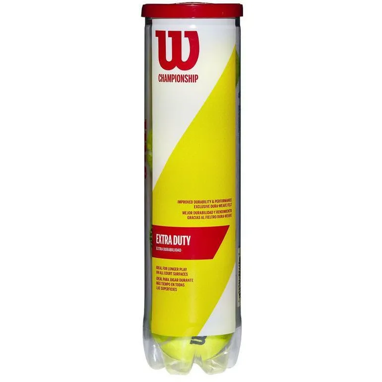 Wilson Championship XD Tennis Ball - 4 Ball Can