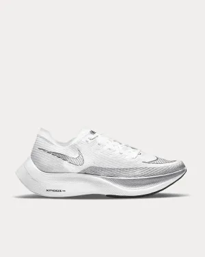 ZoomX Vaporfly Next% 2 White / Metallic Silver / Black Running Shoes